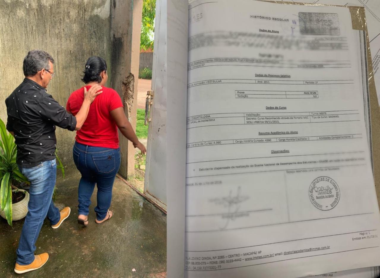 POLÍCIA CIVIL PRENDE FUNCIONÁRIA DE FACULDADE PARTICULAR QUE VENDIA HISTÓRICO ACADÊMICO FALSO